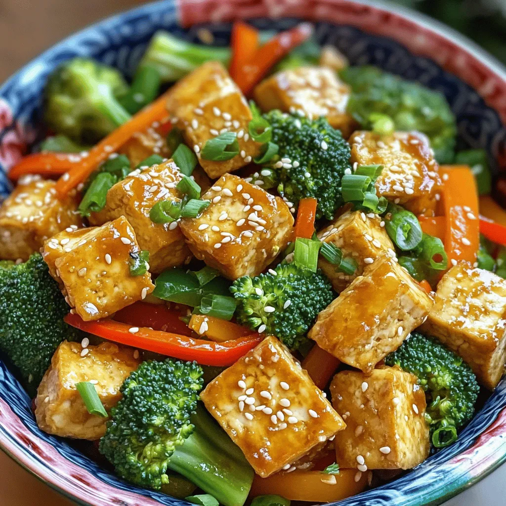Crispy Tofu Stir Fry Flavorful and Satisfying Dish