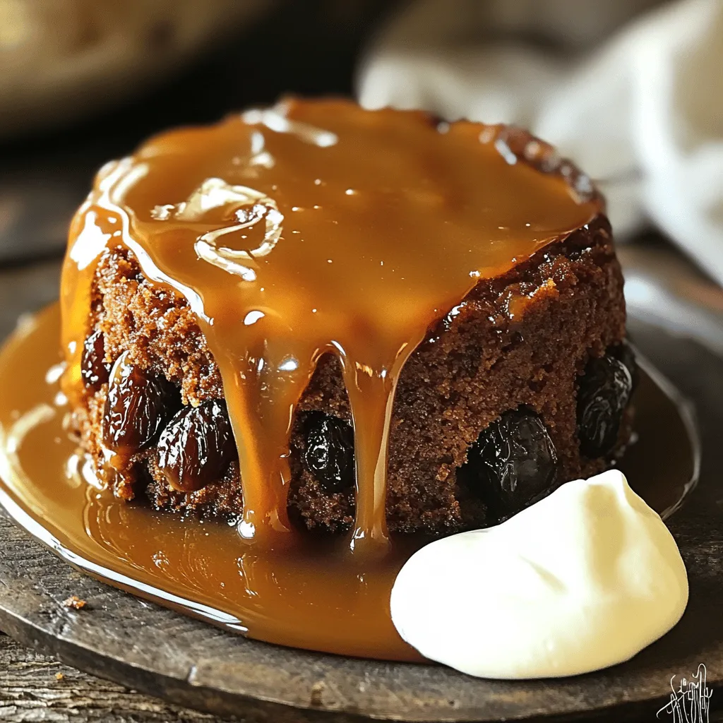 Caramel Sticky Toffee Pudding Irresistible Dessert Recipe