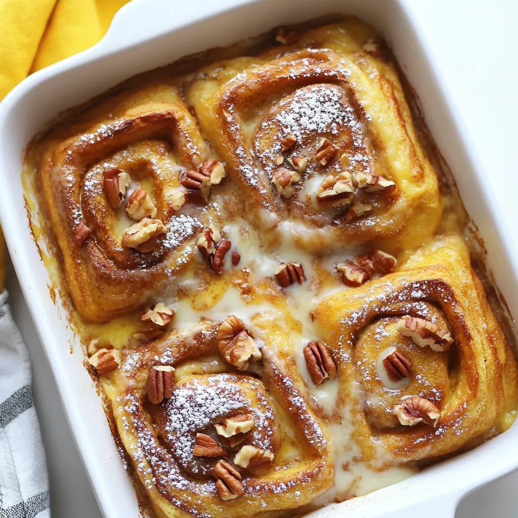 Cinnamon Roll French Toast Bake Tasty Breakfast Treat