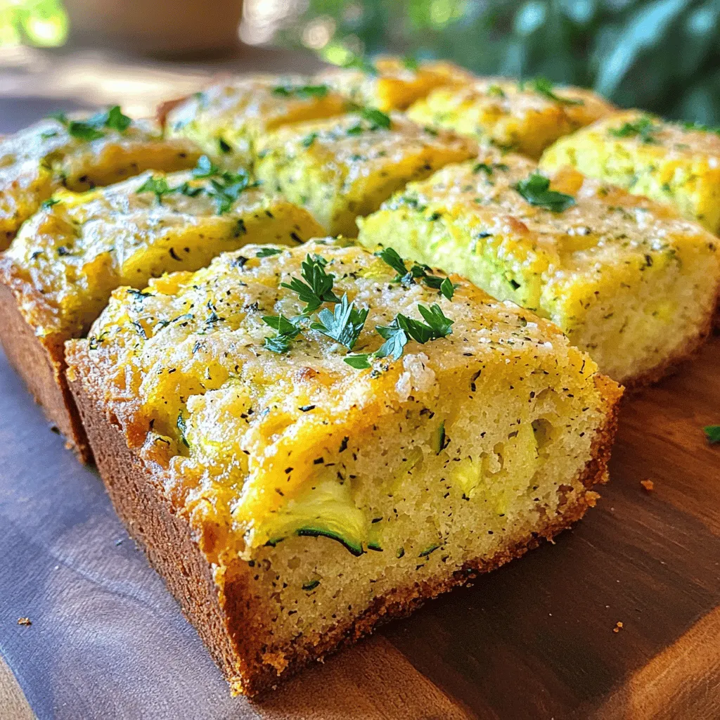Garlic Parmesan Zucchini Bread Flavorful Baking Guide
