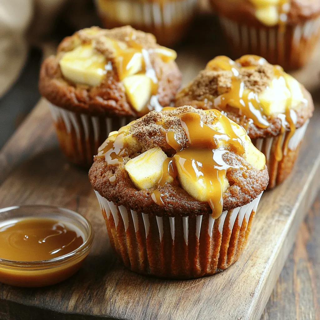 Caramel Apple Coffee Cake Muffins Irresistible Treat