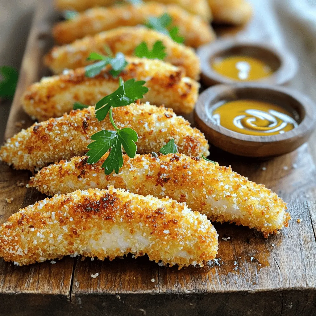 Oven Baked Chicken Tenders Crispy and Delicious Treat