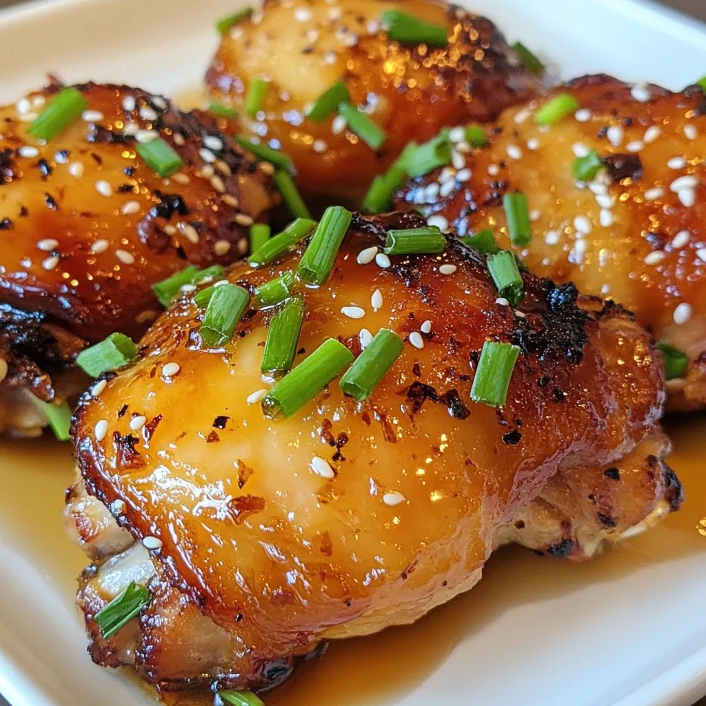 Honey Garlic Chicken Thighs Flavorful and Easy Recipe