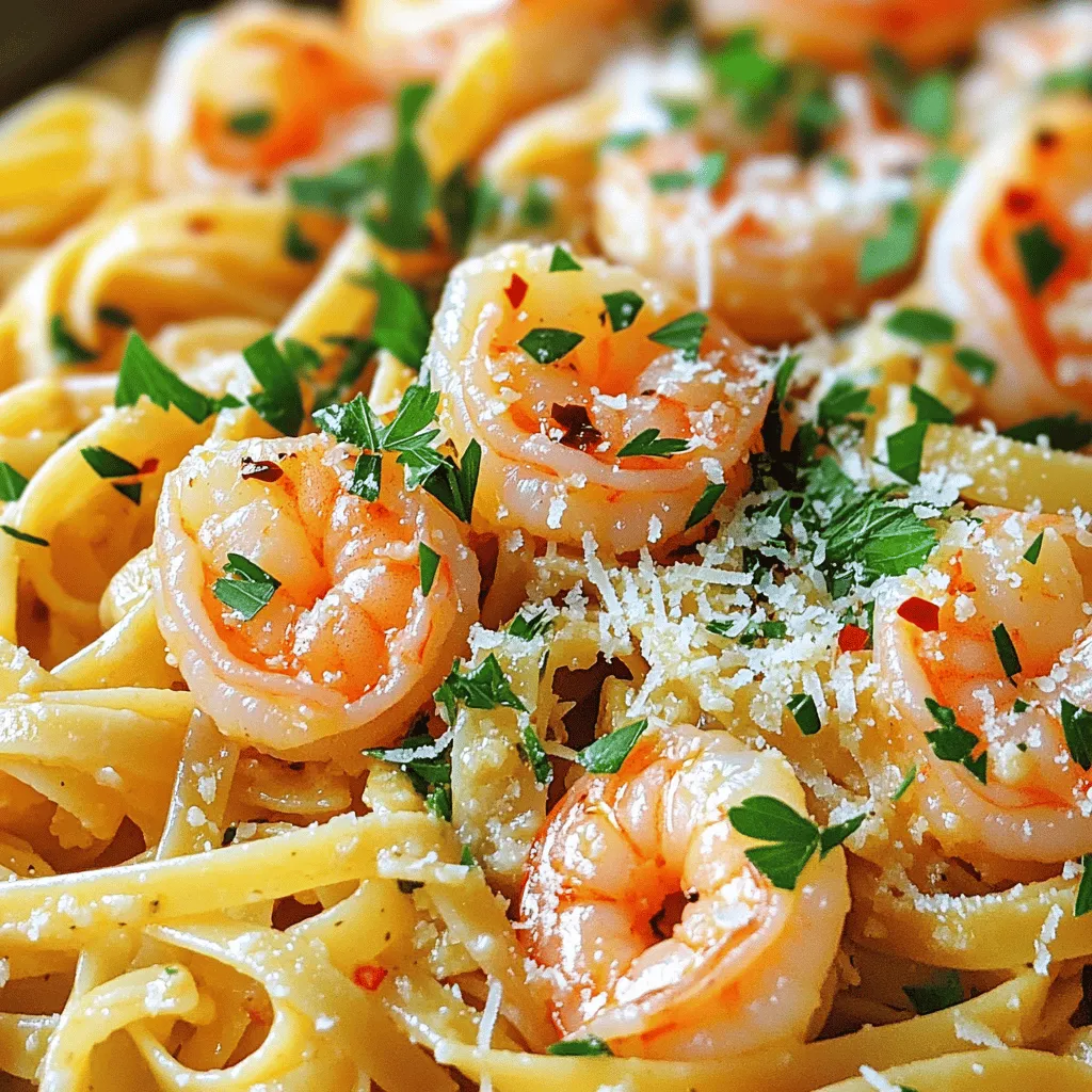 Garlic Butter Shrimp Pasta Easy and Delicious Meal