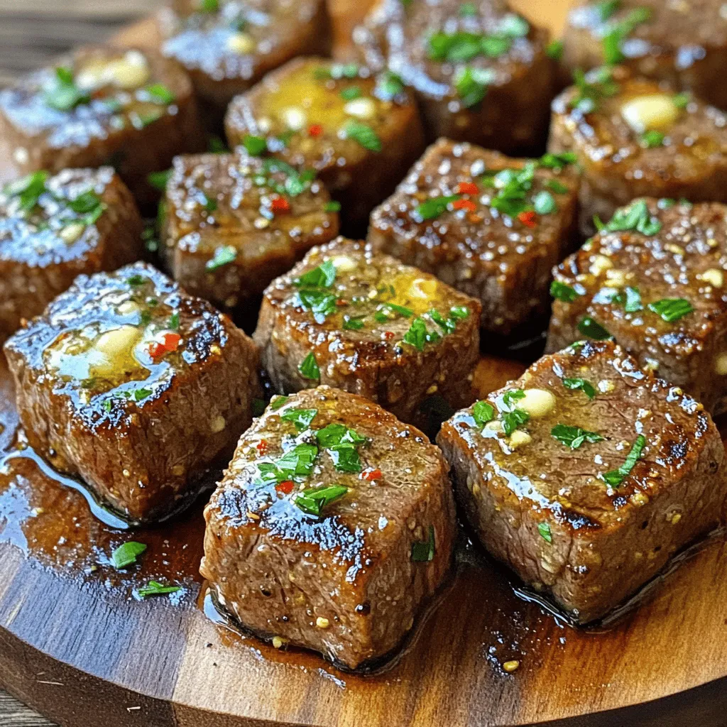 Garlic Butter Steak Bites Quick and Flavorful Treat