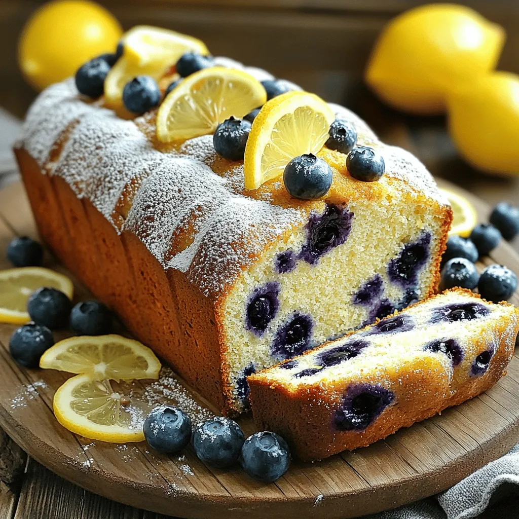 Lemon Blueberry Yogurt Loaf Fresh and Tasty Recipe