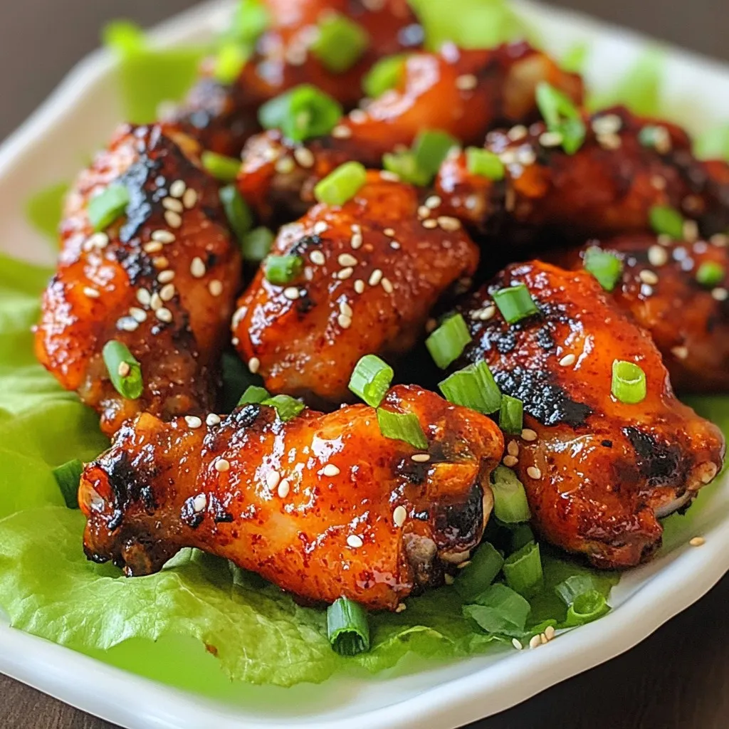Spicy Korean Chicken Wings Crispy and Flavorful Recipe