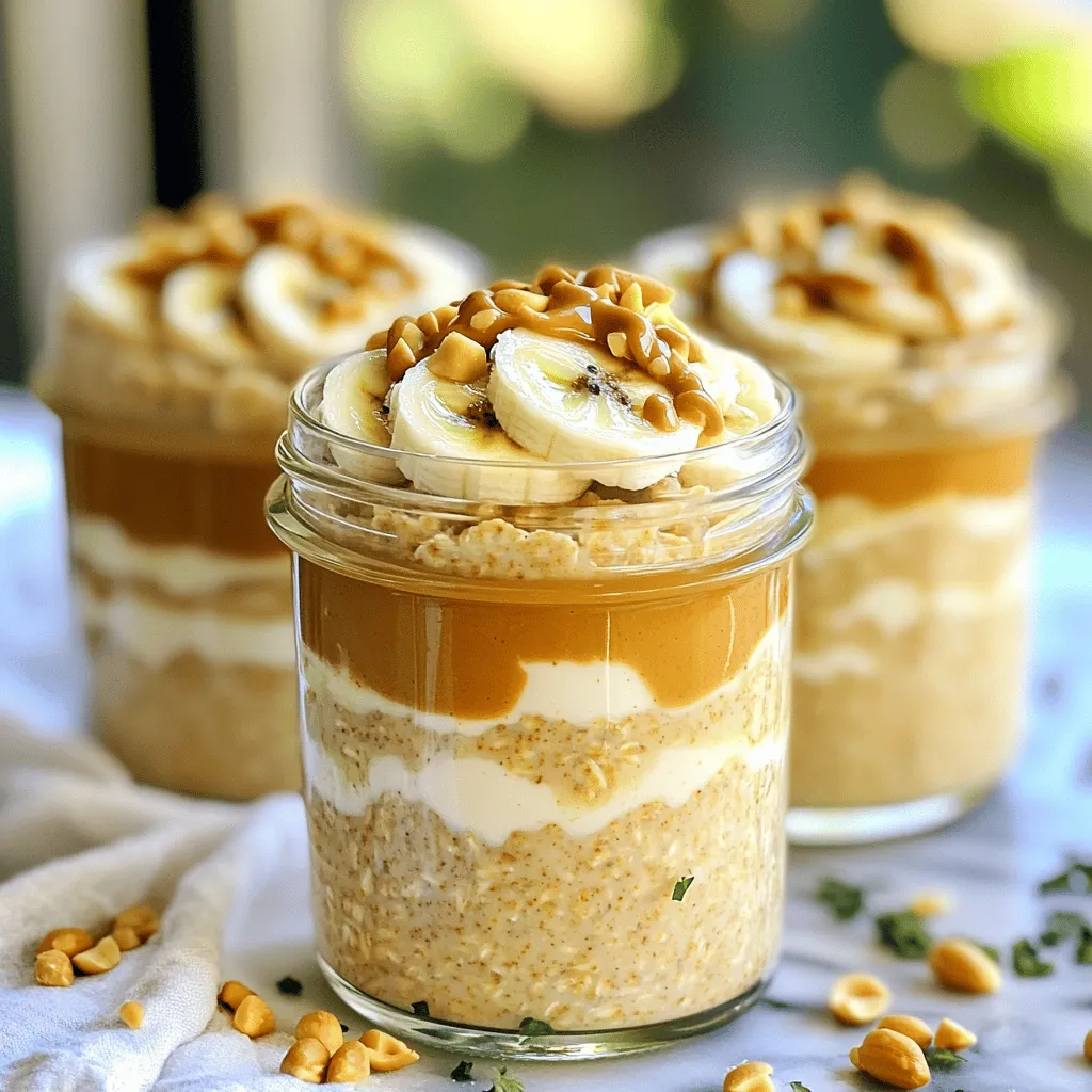 Peanut Butter Banana Overnight Oats Simple Recipe