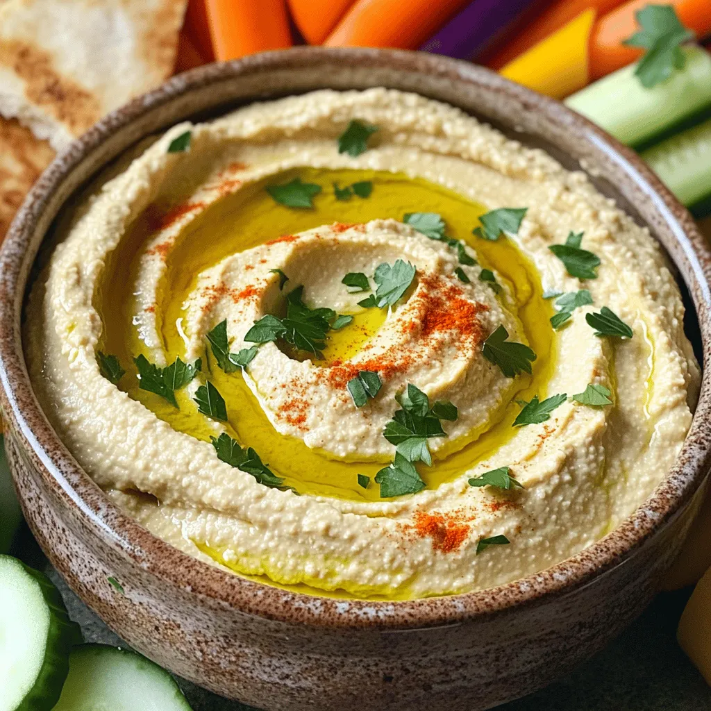 Roasted Garlic Hummus Flavorful and Easy Recipe