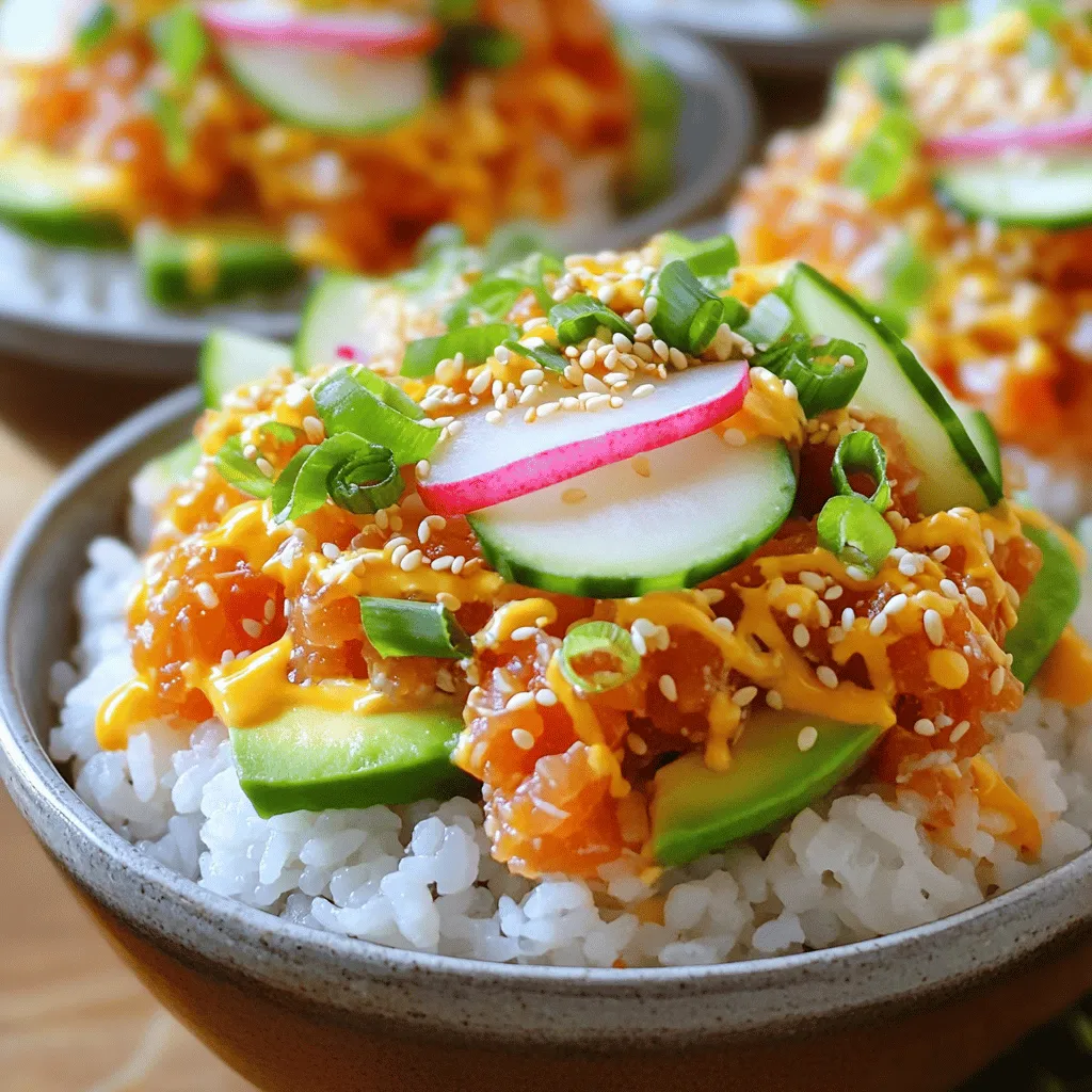 Spicy Tuna Sushi Bowls Quick and Tasty Recipe