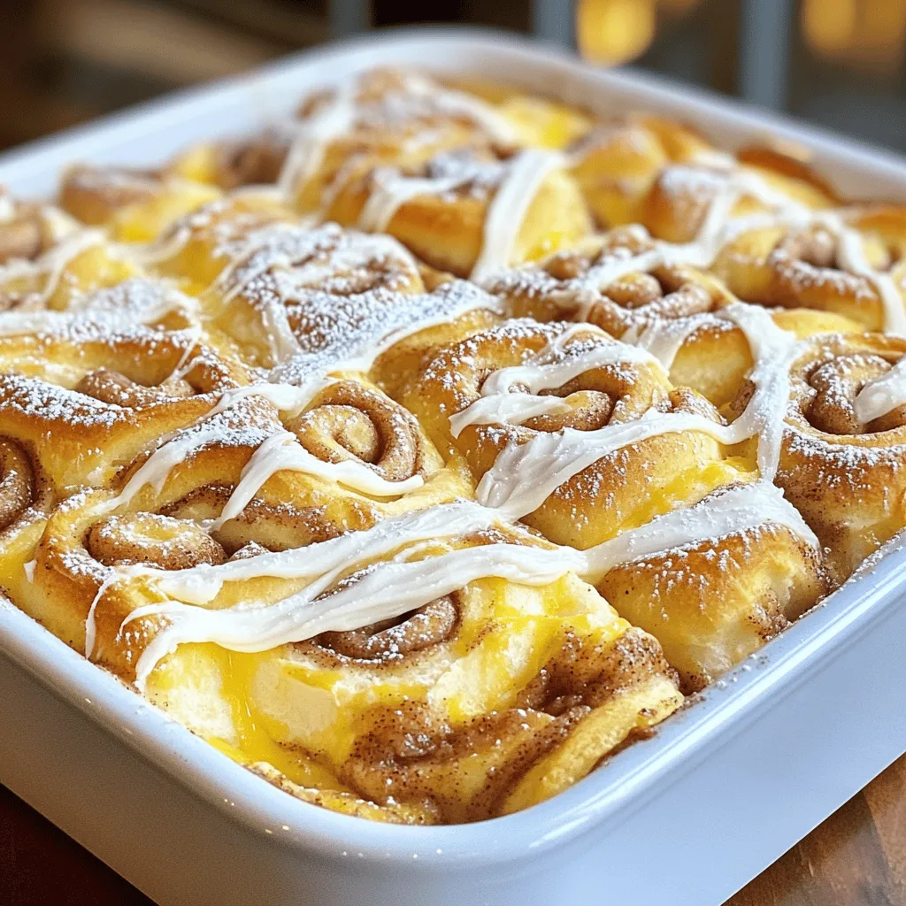 Cinnamon Roll Casserole Irresistible Breakfast Delight