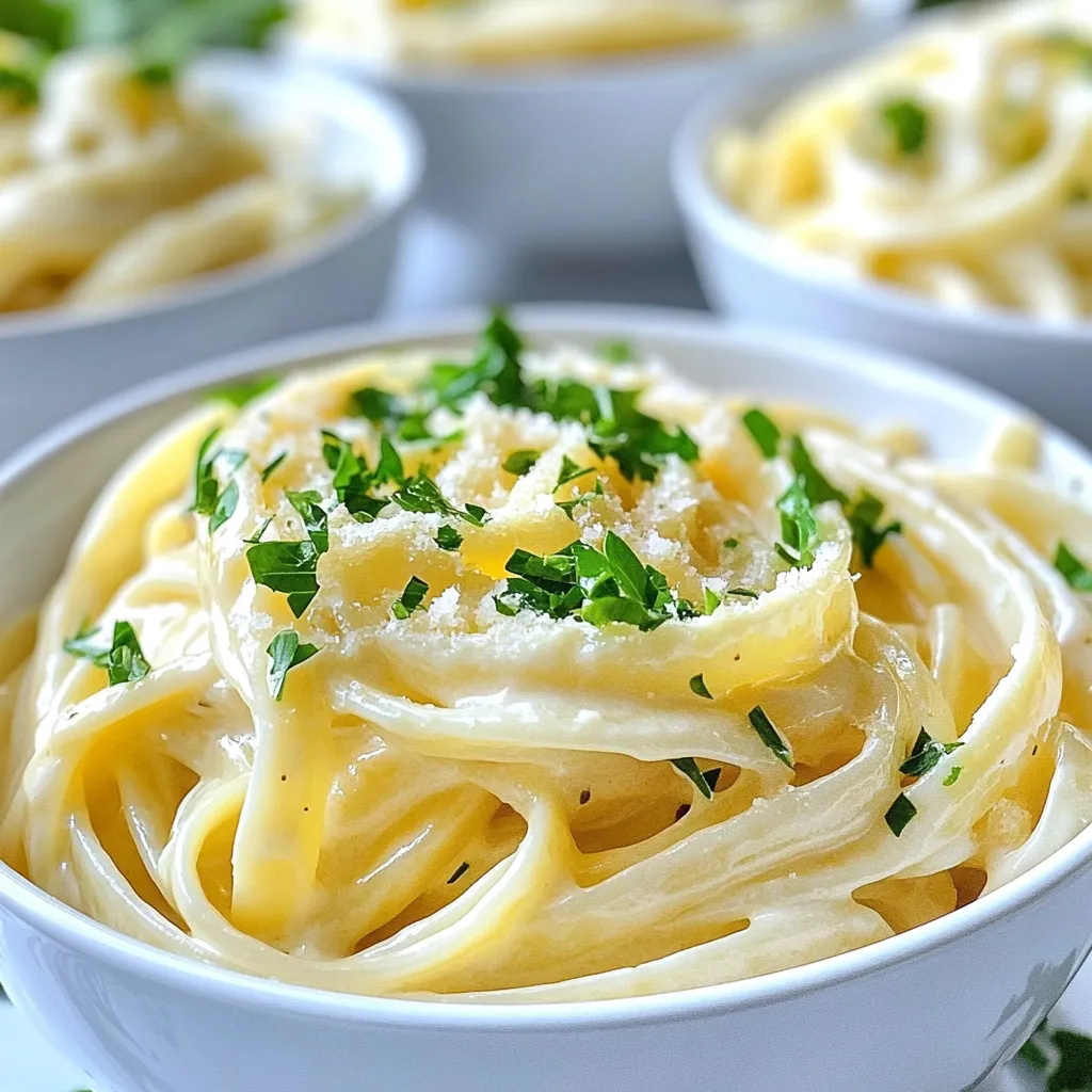One Pot Creamy Garlic Pasta Simple Weeknight Meal