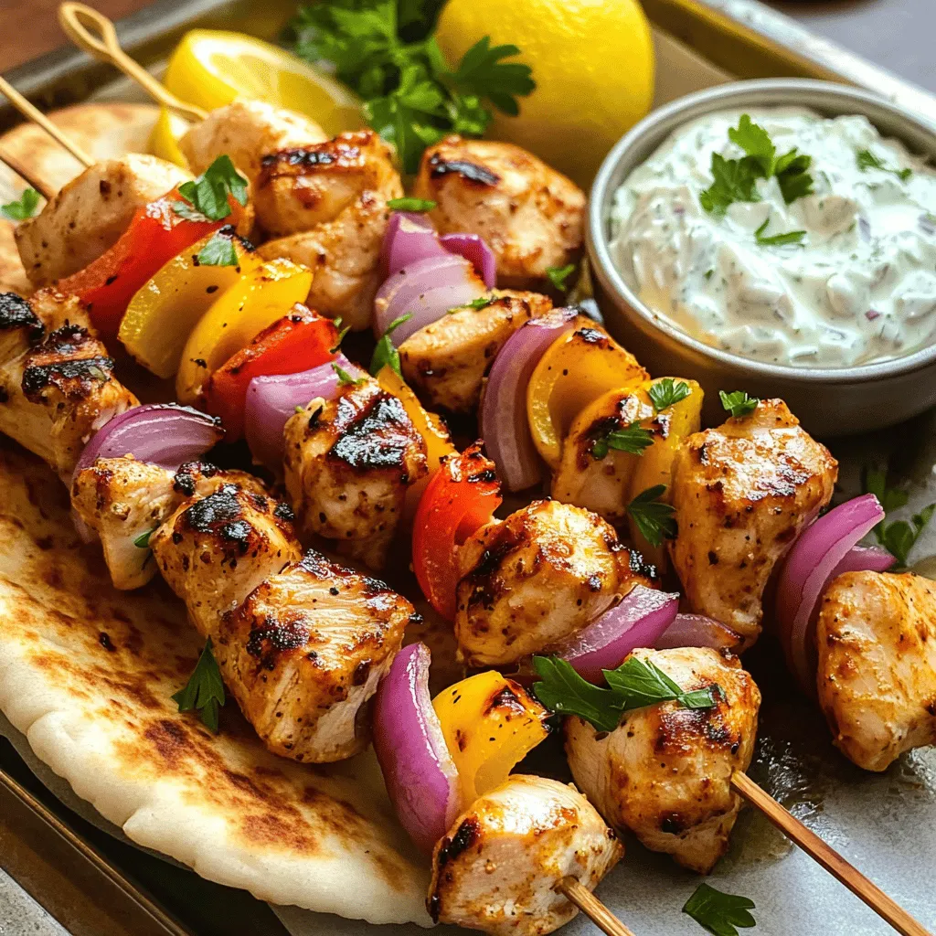 Greek Chicken Souvlaki Easy Recipe for Any Meal