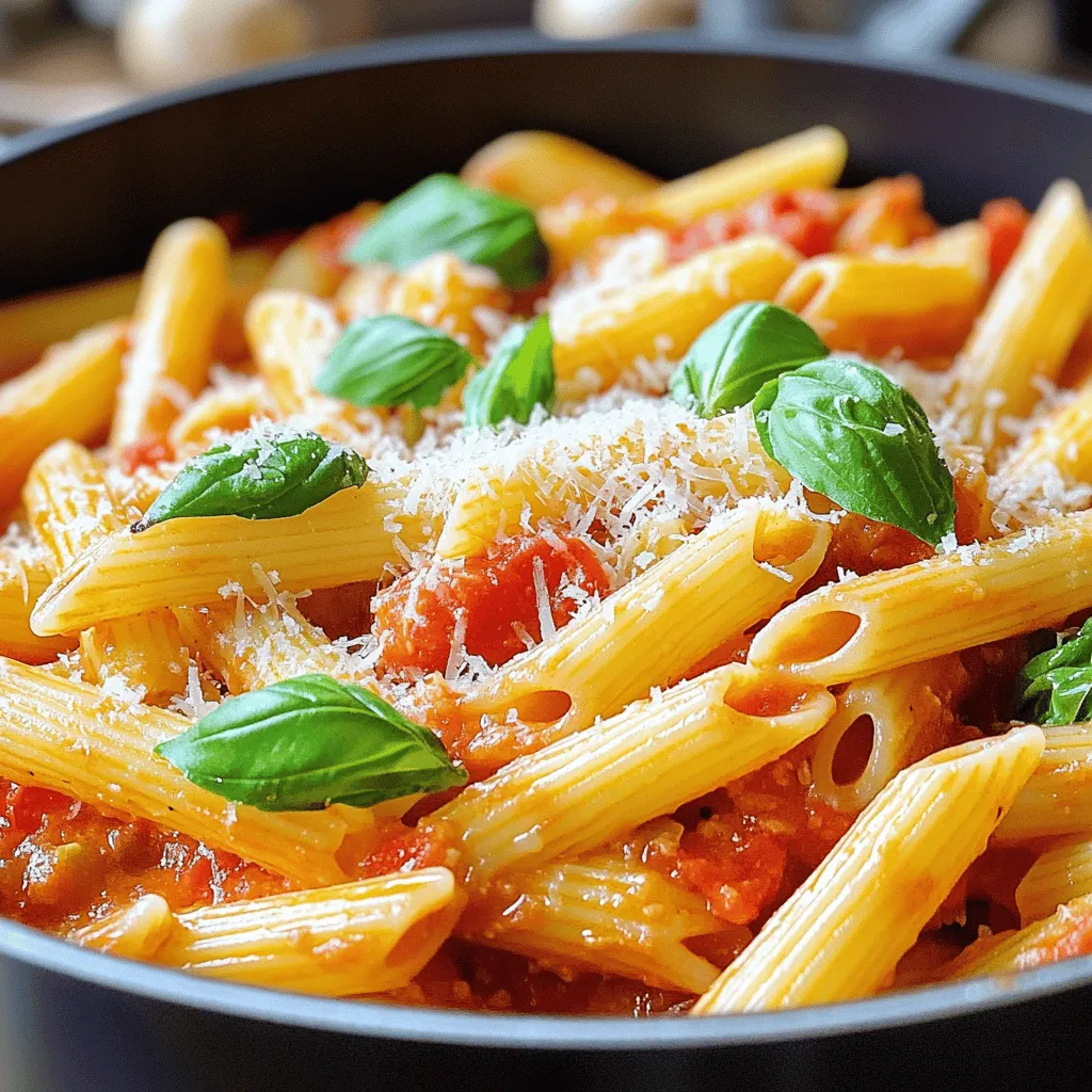 Creamy Tomato Pasta Delight Easy Weeknight Meal