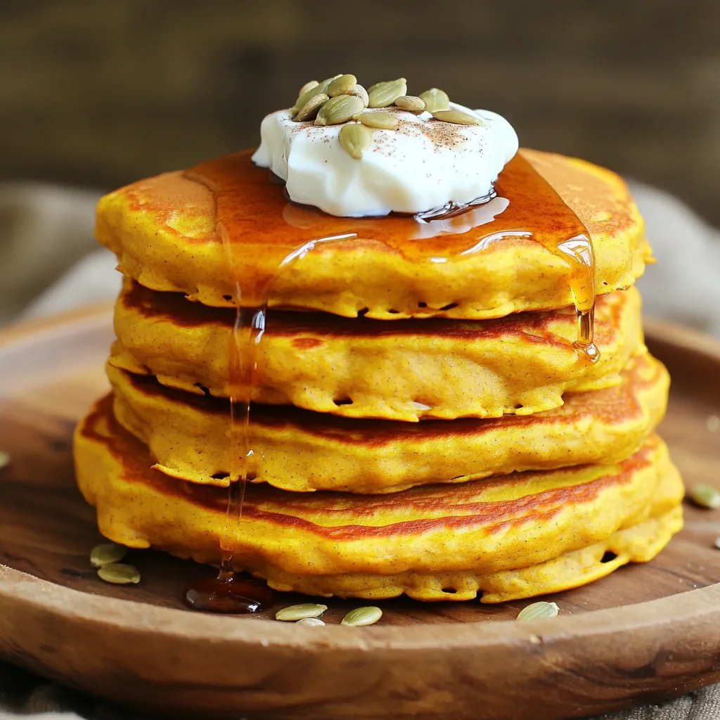 Pumpkin Protein Pancakes Flavorful and Nutritious Meal