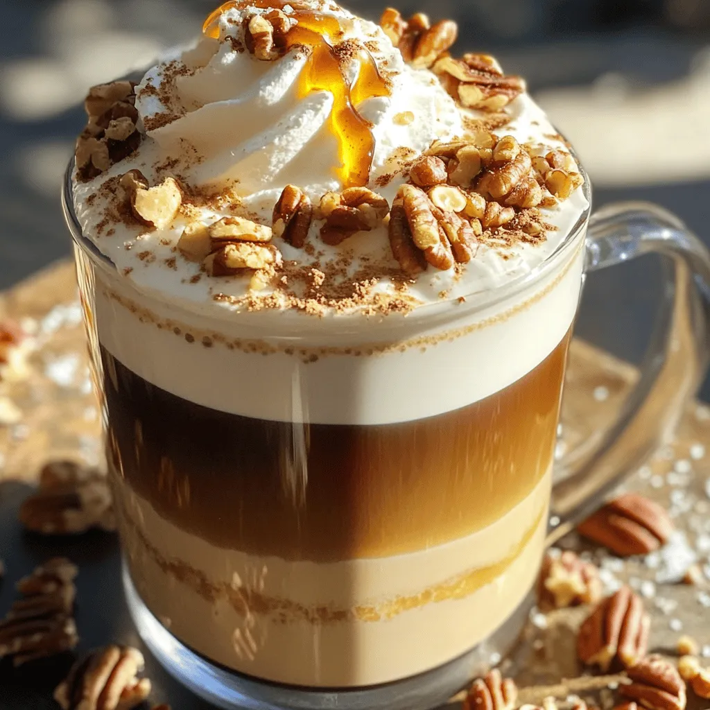 Salted Maple Pecan Latte Creamy and Flavorful Treat