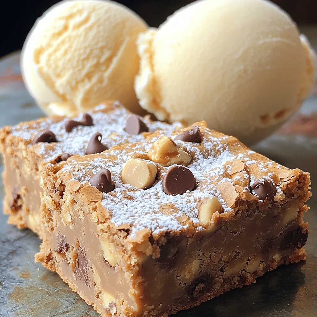 Brown Butter Chocolate Chip Blondies Delightfully Easy