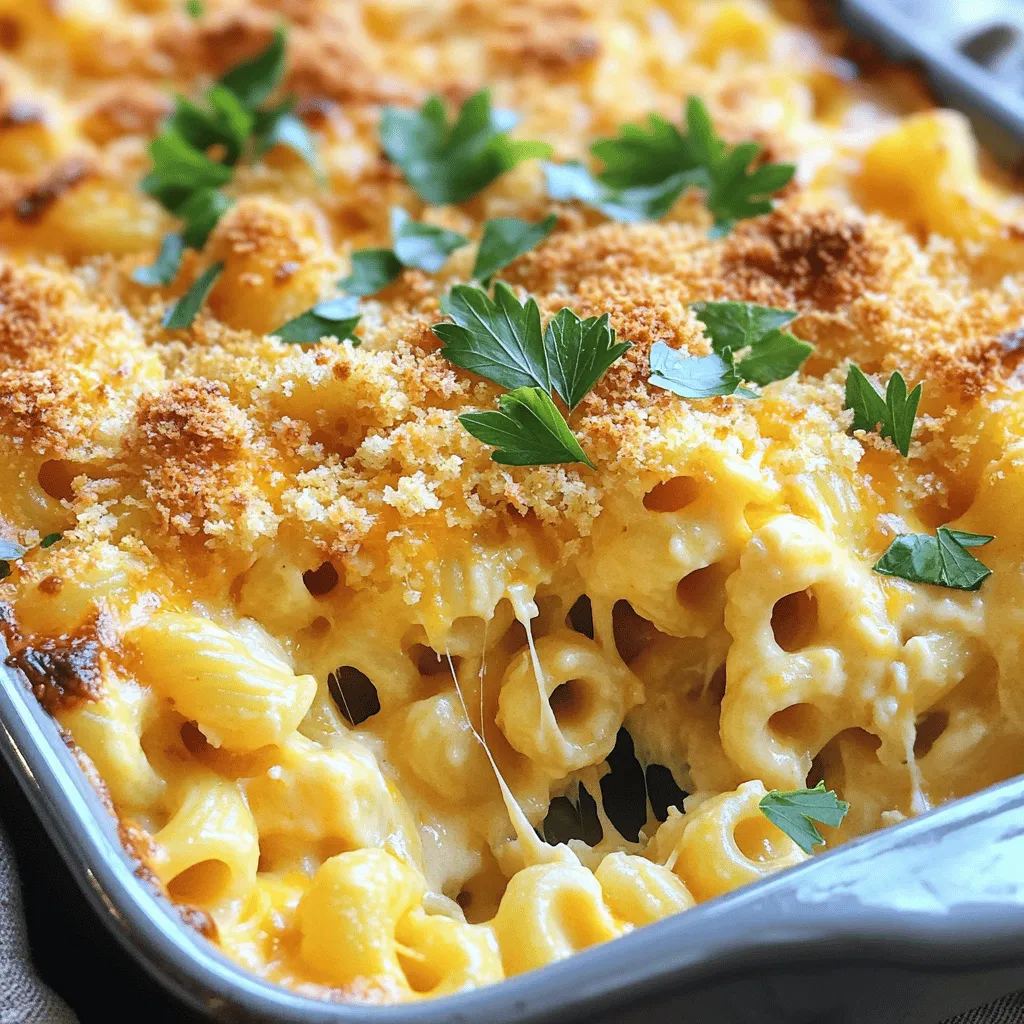 Easy Baked Macaroni and Cheese Creamy Comfort Food