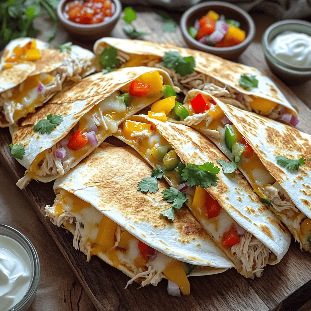 Easy Chicken Quesadillas Simple and Quick Dinner Guide