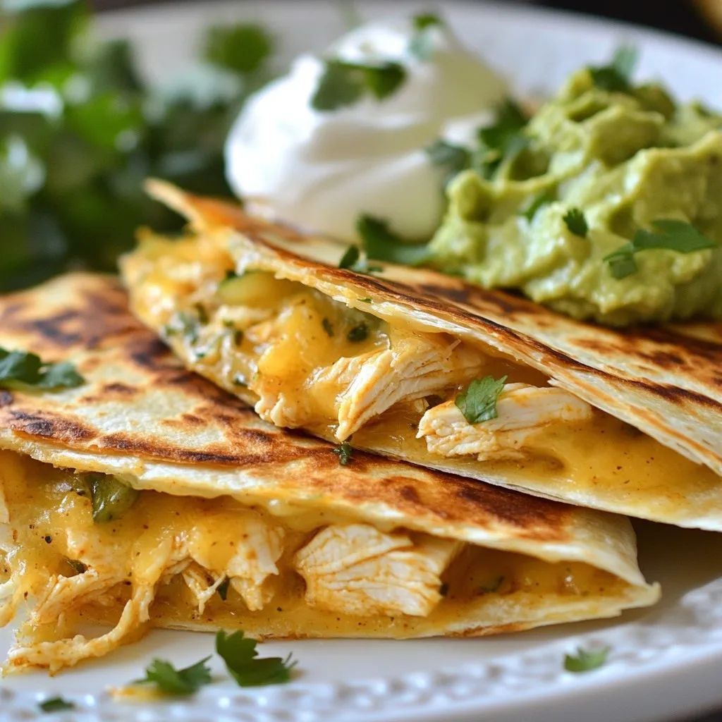 Chipotle Lime Chicken Quesadillas Flavorful Dish