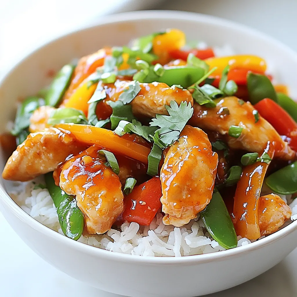 Sweet Chili Chicken Stir Fry Flavorful and Easy Meal