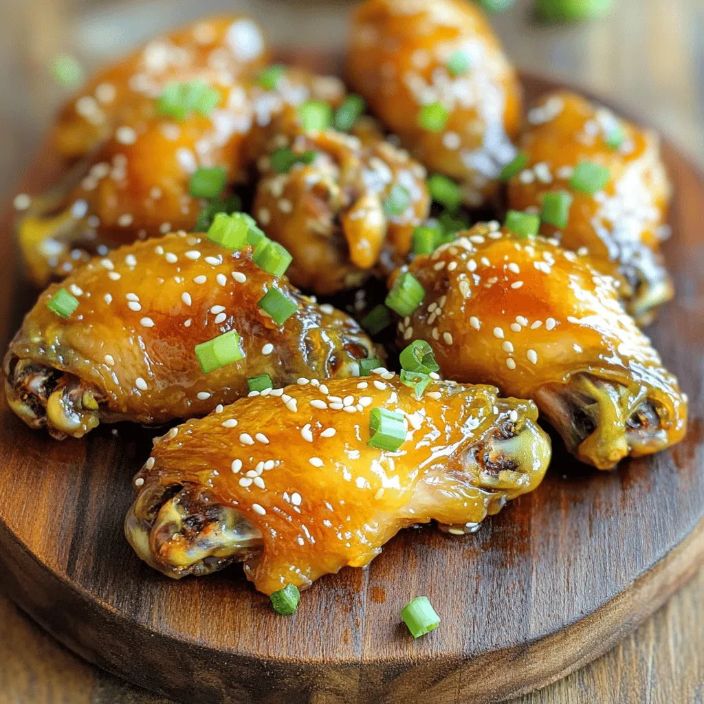 Honey Garlic Chicken Wings Flavorful and Easy Recipe