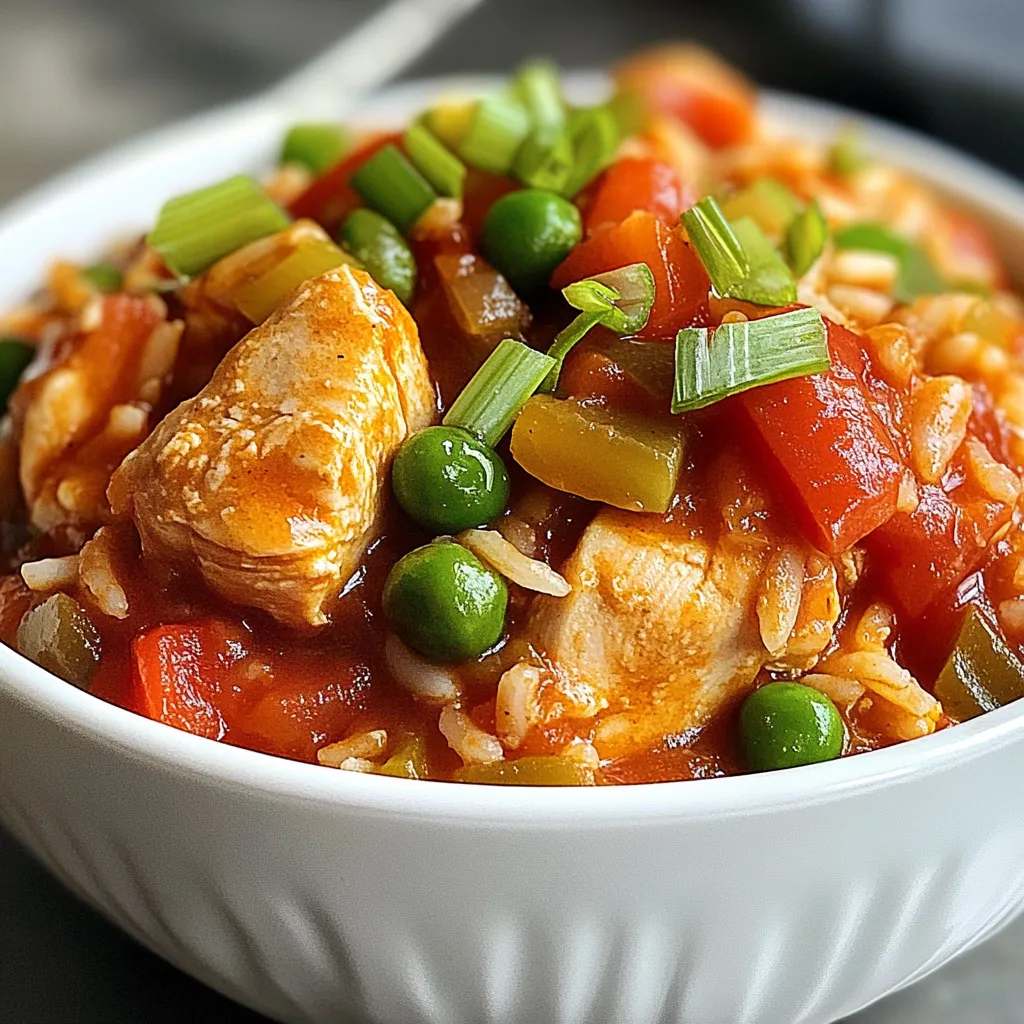 Slow Cooker Chicken Jambalaya Flavorful Comfort Meal