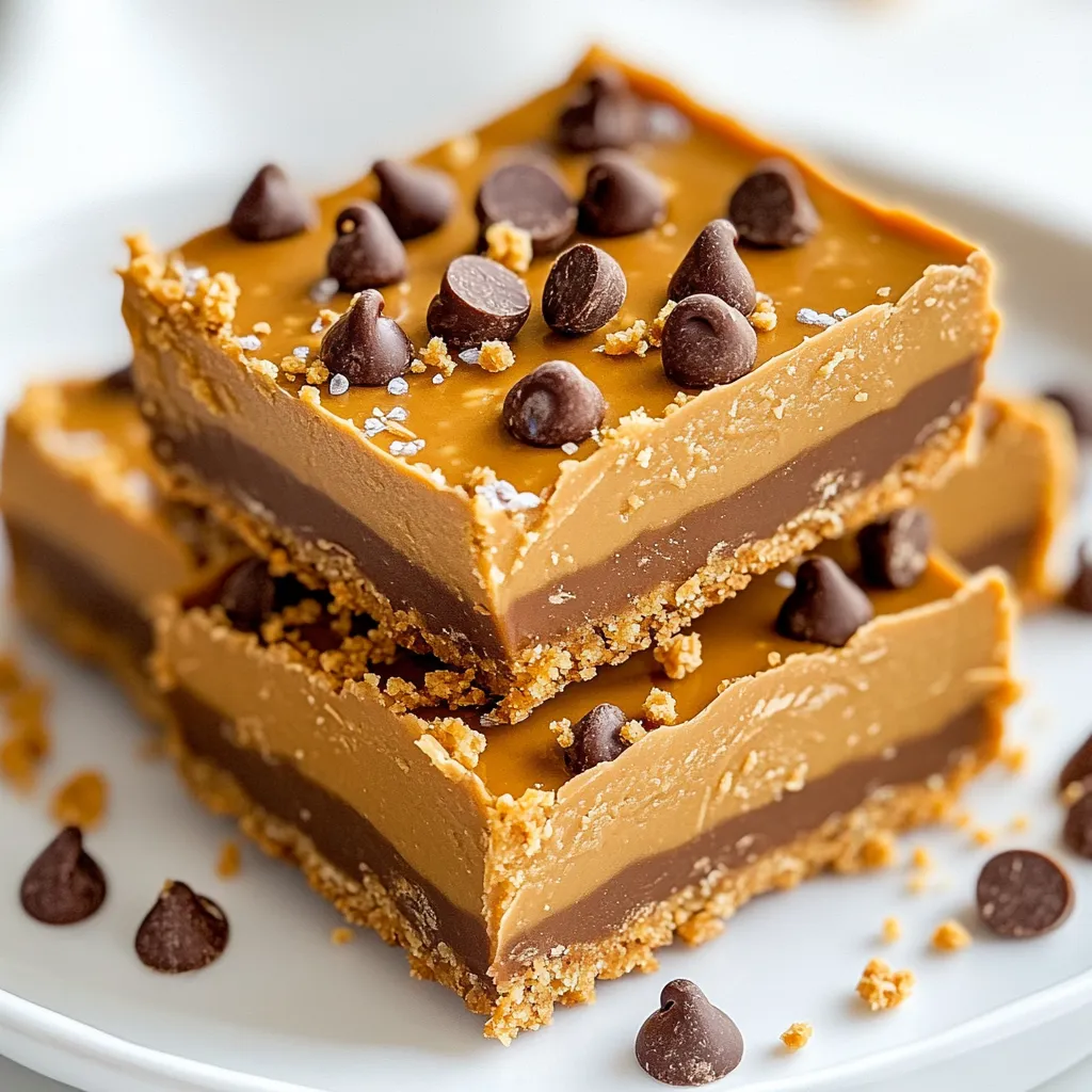 No-Bake Peanut Butter Bars Deliciously Easy Treat