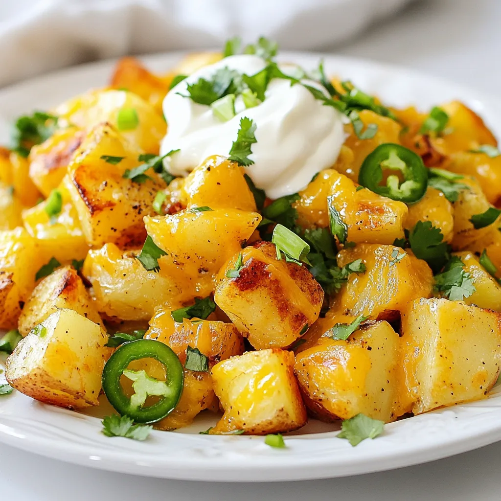 Quick Cheesy Fiesta Potatoes Simple and Tasty Recipe