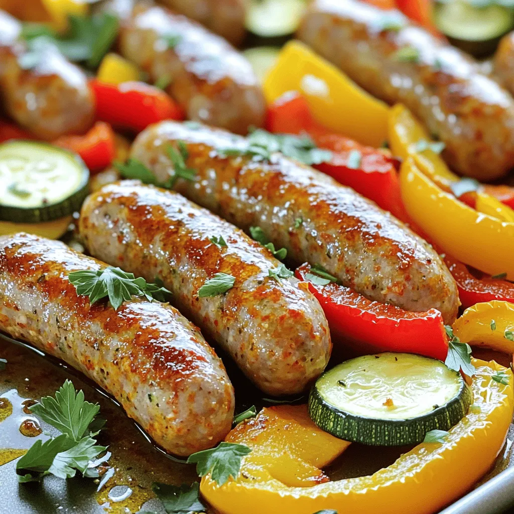 Satisfying Sheet Pan Sausage and Veggies Recipe