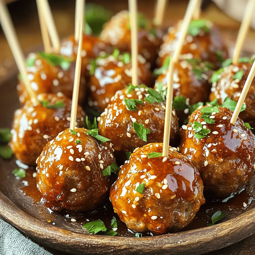 Honey Sriracha Glazed Meatballs Flavorful and Easy Dish