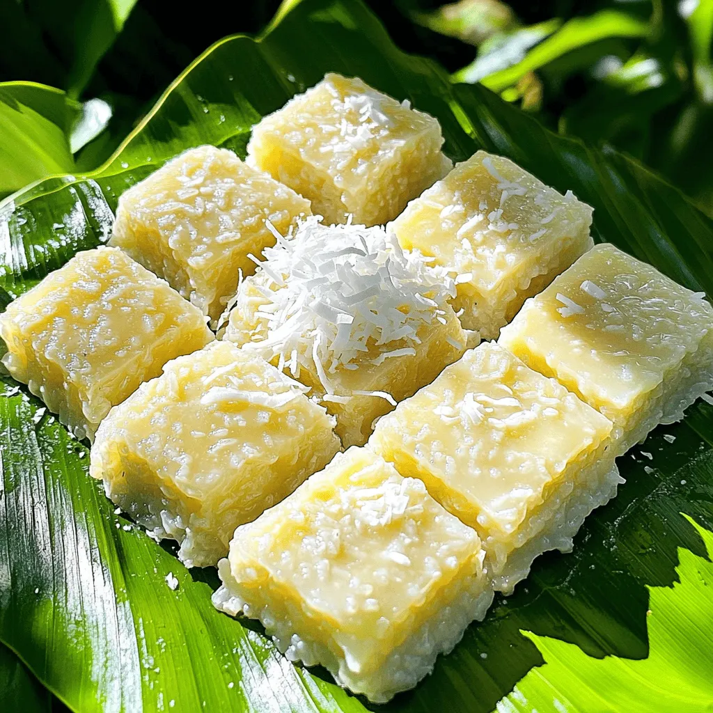 Filipino Sticky Rice Cake Simple and Tasty Recipe