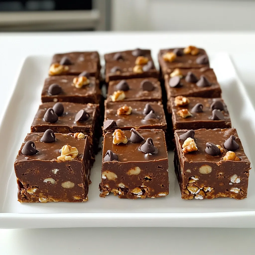 No Bake Chocolate Pumpkin Energy Bars for Energy Boost
