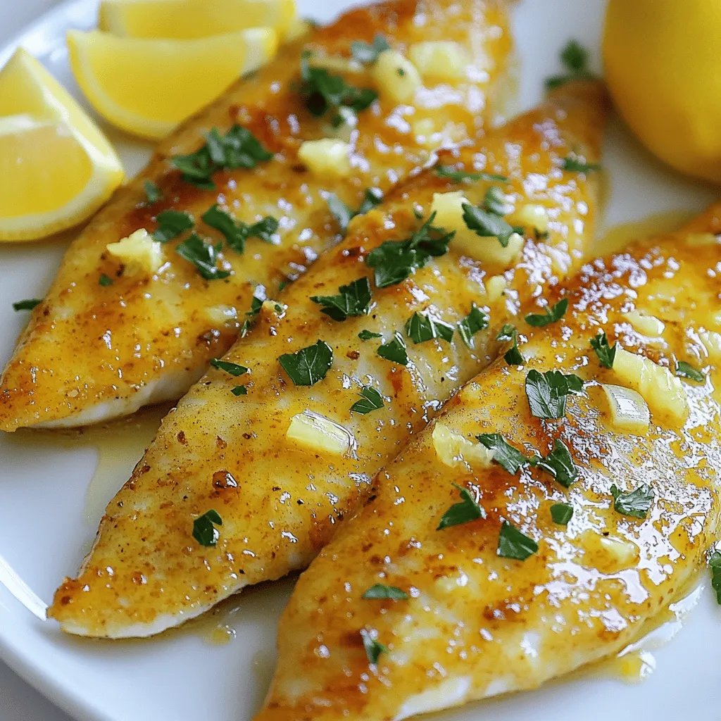 Easy Lemon Garlic Tilapia Simple and Quick Recipe