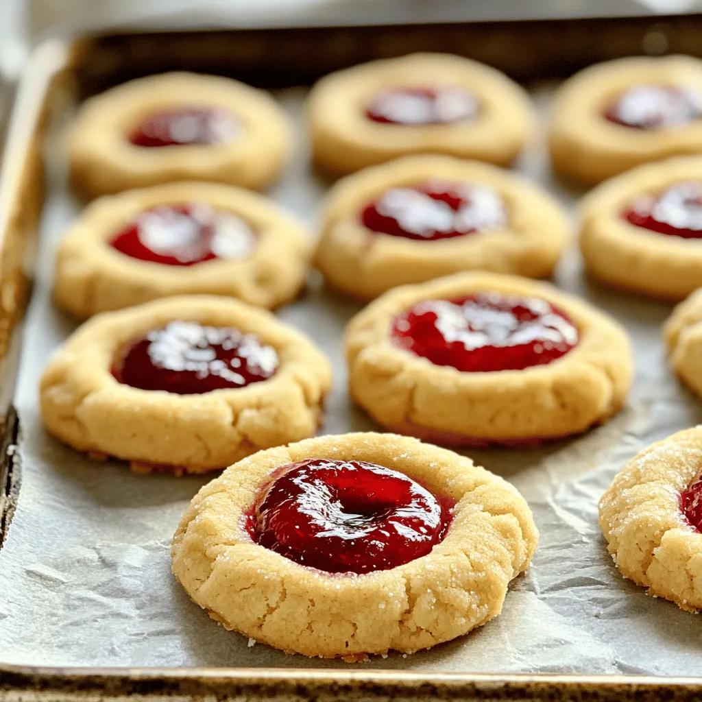 Cherry Pie Thumbprint Cookies Simple and Delicious Treat
