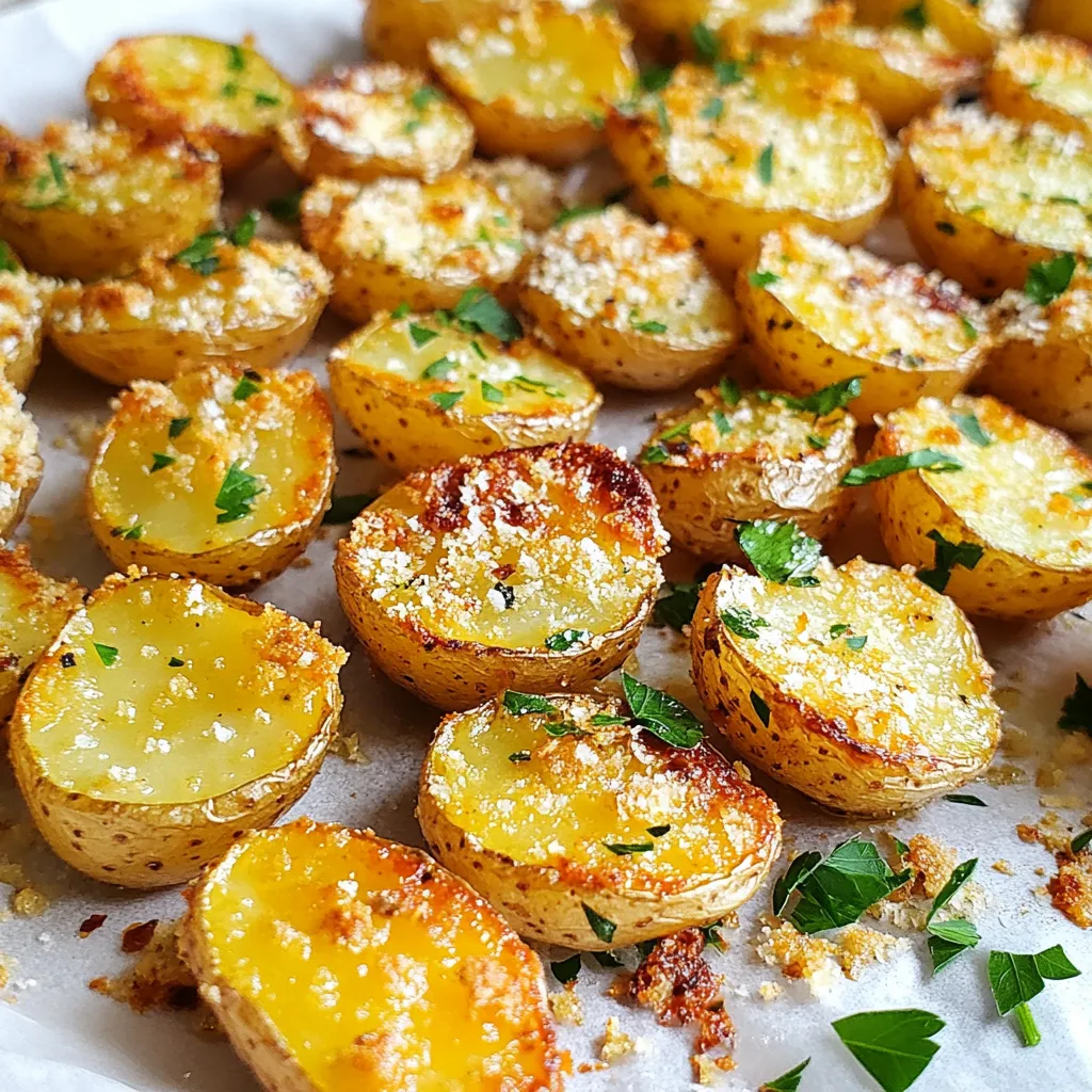 Air Fryer Crispy Parmesan Potatoes Delightful Bake