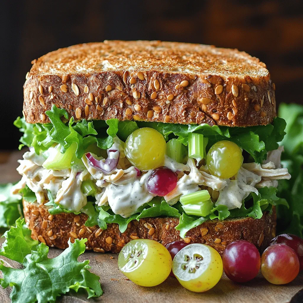 Classic Chicken Salad Sandwich Flavorful and Simple Meal