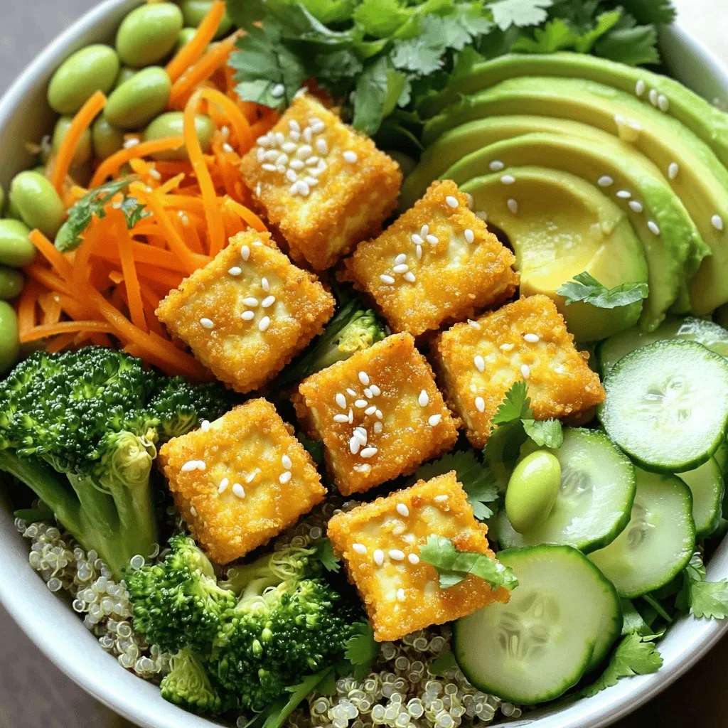 Crispy Tofu Buddha Bowl Nourishing and Simple Meal