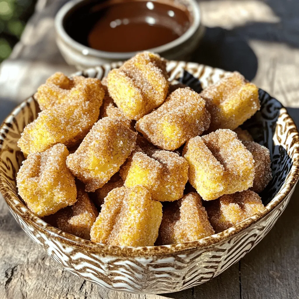 Air Fryer Churro Bites Tasty and Easy Dessert Recipe