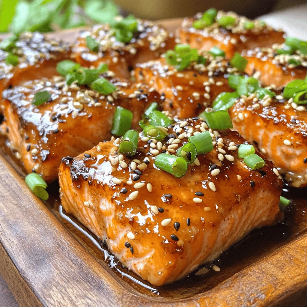 Honey Garlic Salmon Bites Tasty and Easy Recipe