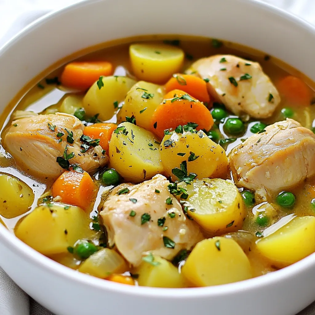 Classic Chicken Stew Comforting and Flavorful Recipe