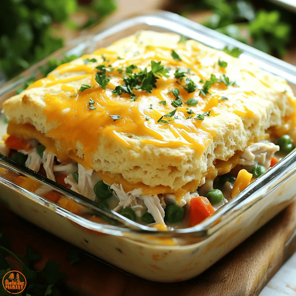 Easy Chicken Pot Pie Casserole Simple Family Meal