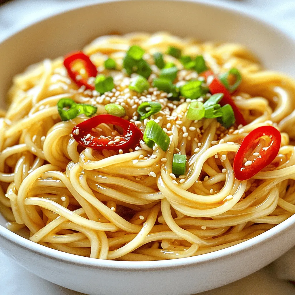 Spicy Garlic Noodles Bold and Flavorful Recipe