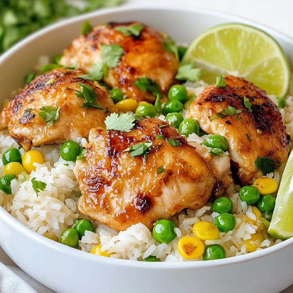 Coconut Chicken and Rice Simple Flavorful Dish