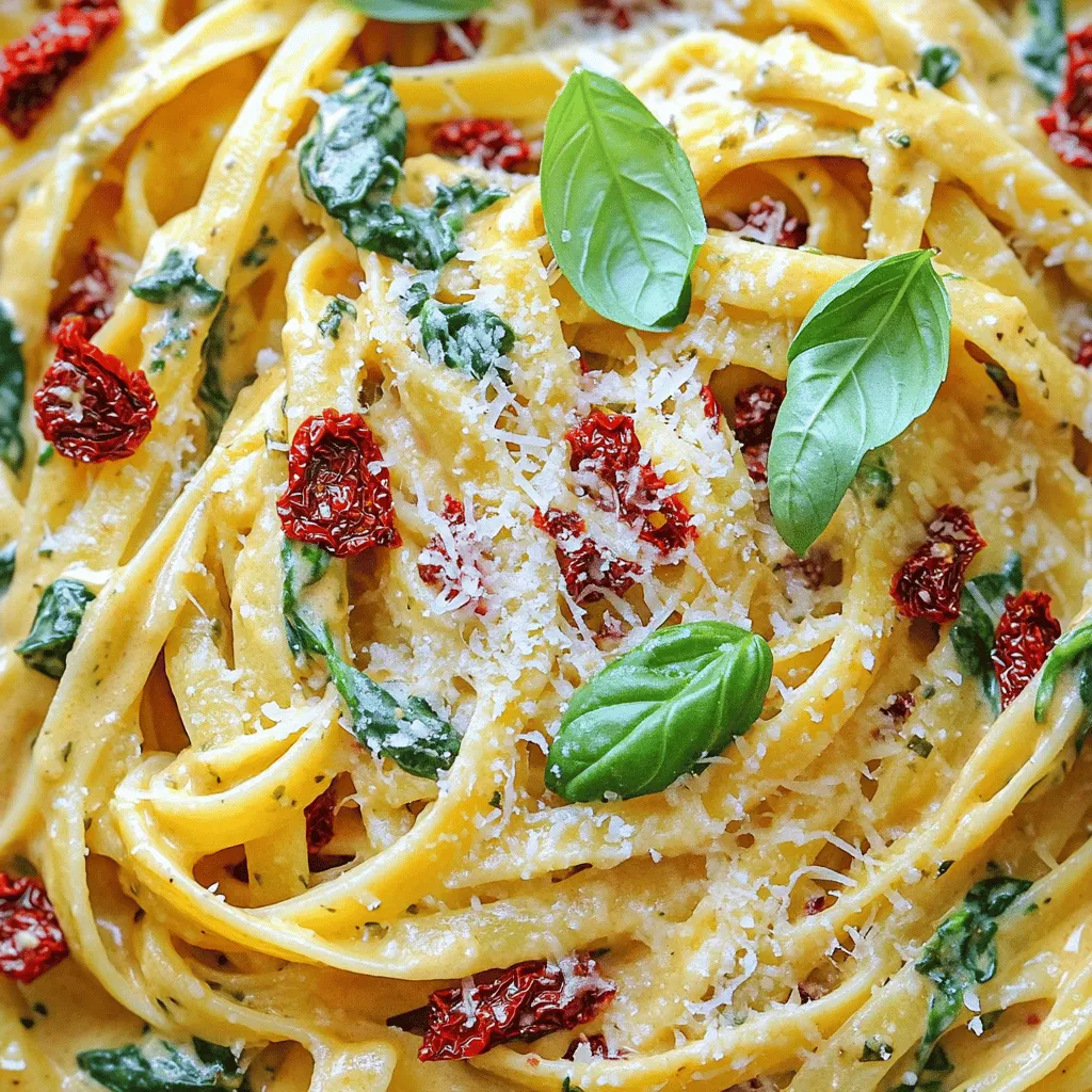 Creamy Sun-Dried Tomato Pasta Flavorful Delight Tonight