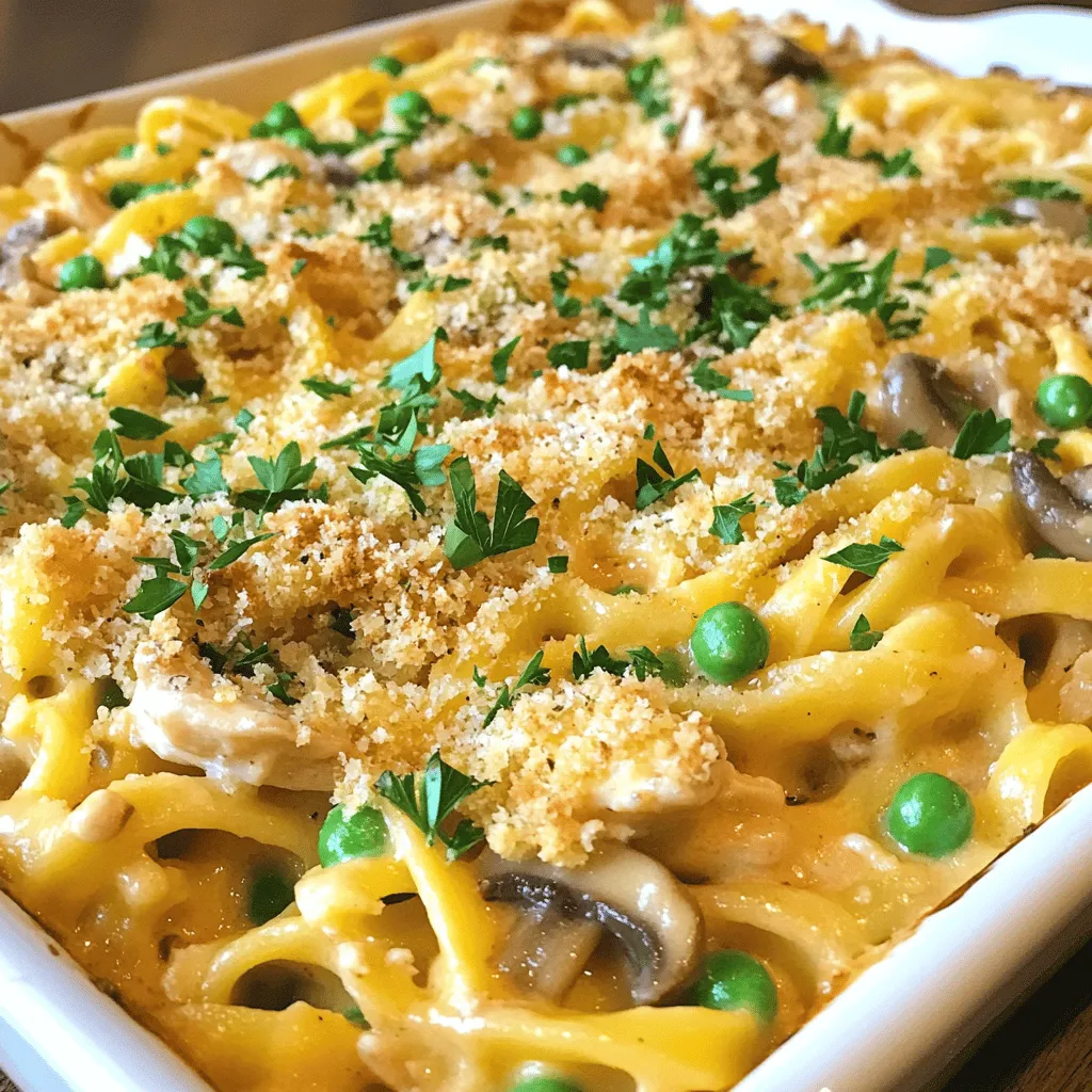 Easy Chicken Tetrazzini Simple and Flavorful Dish