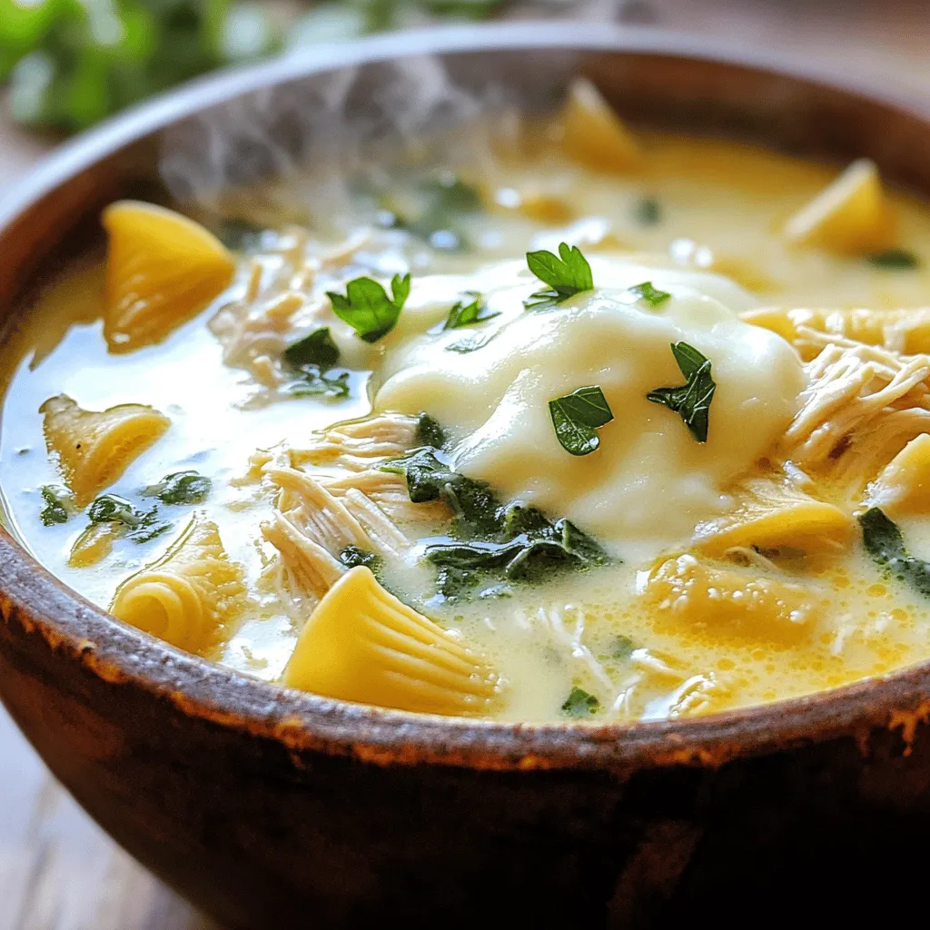 Slow Cooker White Chicken Lasagna Soup Flavor Boost