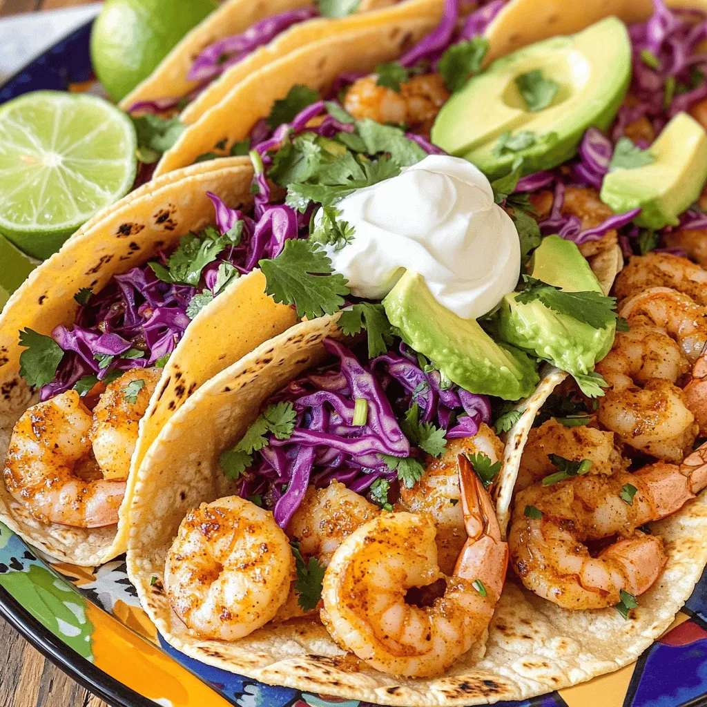 Spicy Garlic Shrimp Tacos Flavorful and Easy Recipe