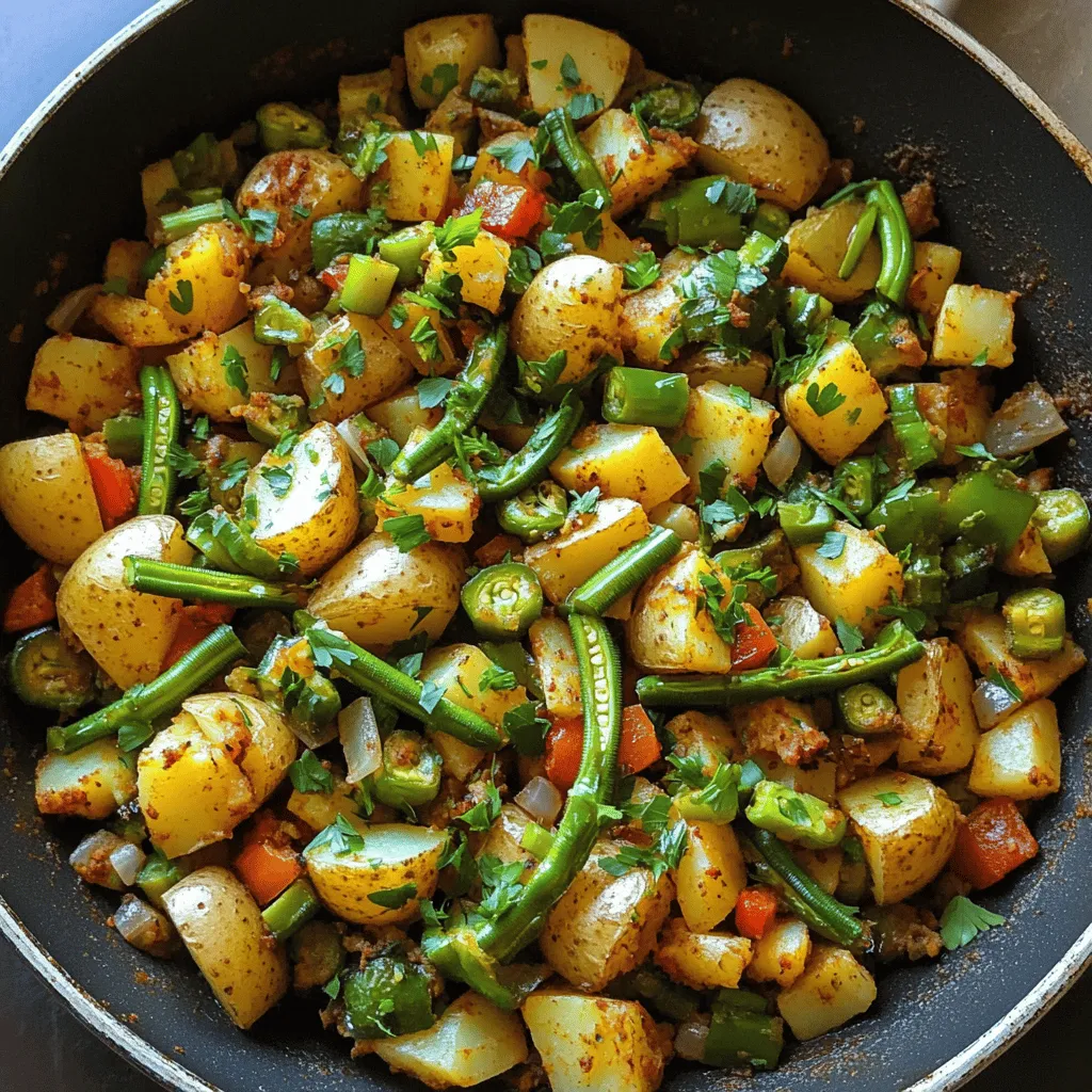 Easy Skillet Okra Hash Flavorful and Quick Recipe