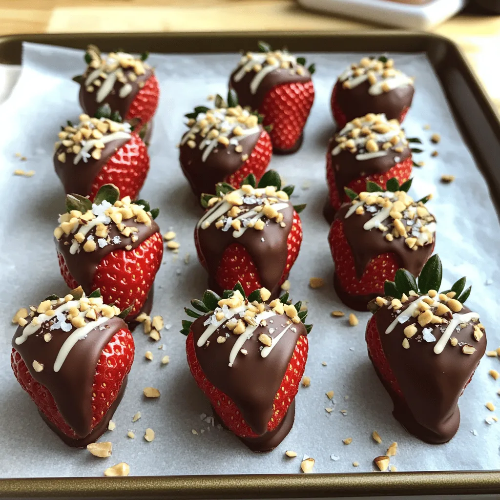 Delicious Chocolate Covered Strawberries Easy Recipe